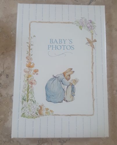 BEATRIX POTTER F. WARNE PETER RABBIT MRS. RABBIT BABY PHOTO ALBUM 1990 NEW RARE