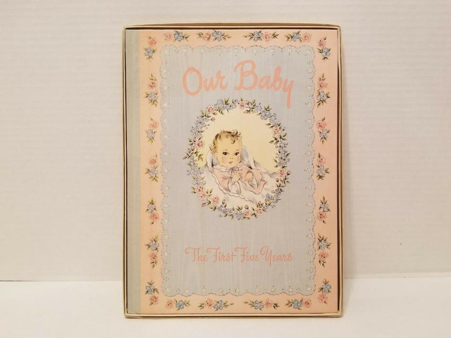 Vintage OUR BABY The First Five Years Book 1943 Mildred Davis Conte Babyhood