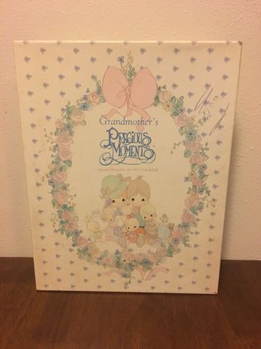 Grandmother's Precious Moments Photo Album And Memory Book Collection New