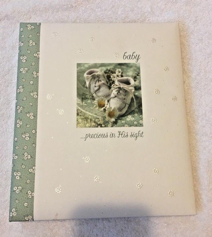 DaySpring Precious In His Sight Baby Memory Book - For Baby's First Year NEW