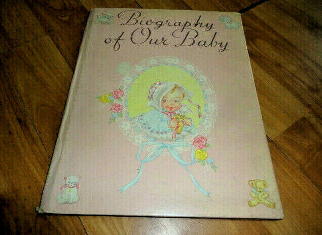 Vintage Biography Of Our Baby Album 1941 - Not Used