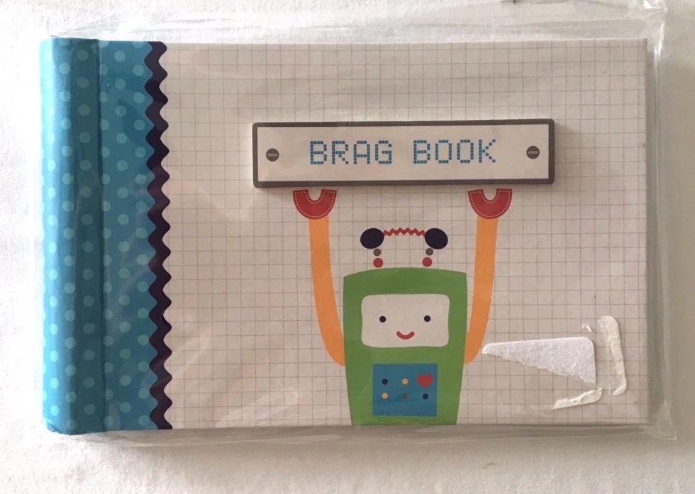 NoJo Baby Bots Brag Book Holds 24 Photos Great Baby Shower Gift NWT