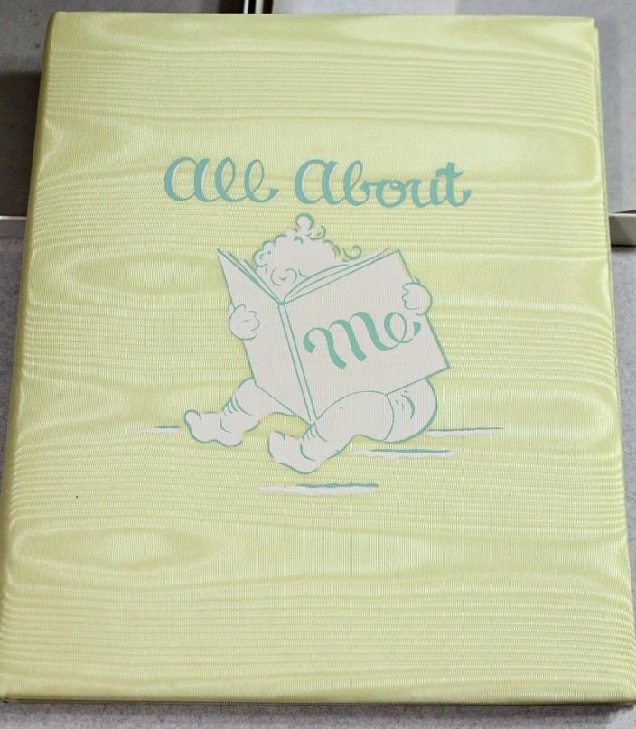 Vintage NIB ALL ABOUT ME Baby Album / Records / Pictures ~ Retro 60's Great Gift