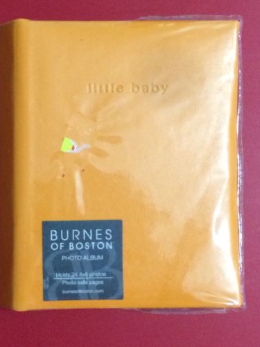 Orange Burnes Of Boston Baby Photo Album