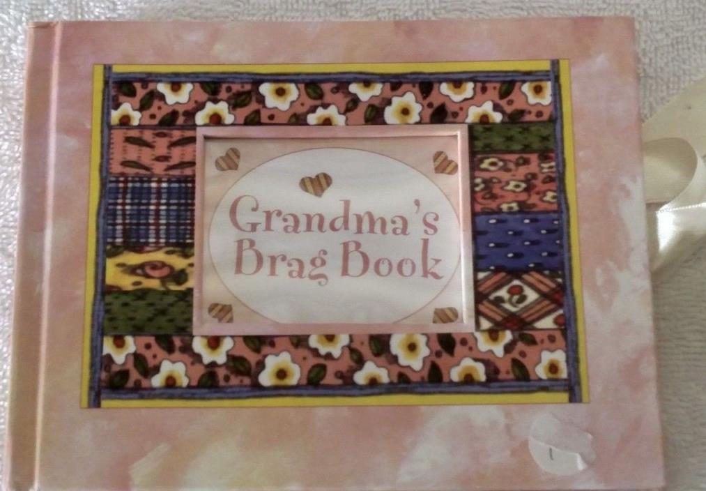 GRANDMA'S BRAG BOOK, PHOTO ALBUM FLORAL DESIGN