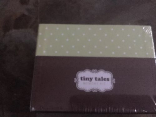 Tiny Tales Keepsake Baby Memory Kit Box FREE SHIPPING!