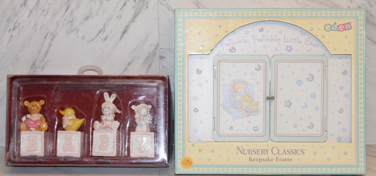 EDEN Nursery Classics Frame + St Nicholas Square Baby's 1st Christmas