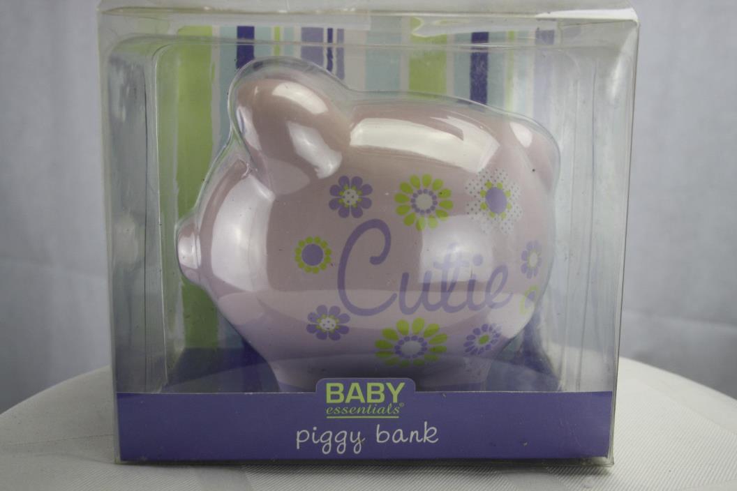 Baby Essentials Piggy Bank- Cutie