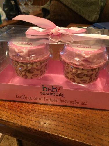 NIB Baby Essentials Tooth & Curl Keepsake Set