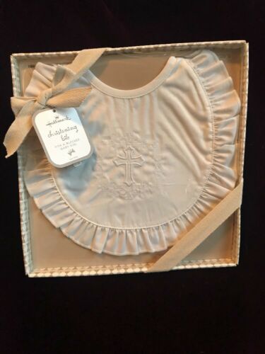 Hallmark Christening Bib