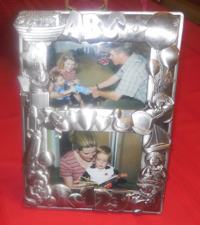 Picture Frame  silver color 8 1/2 by 11 1/2