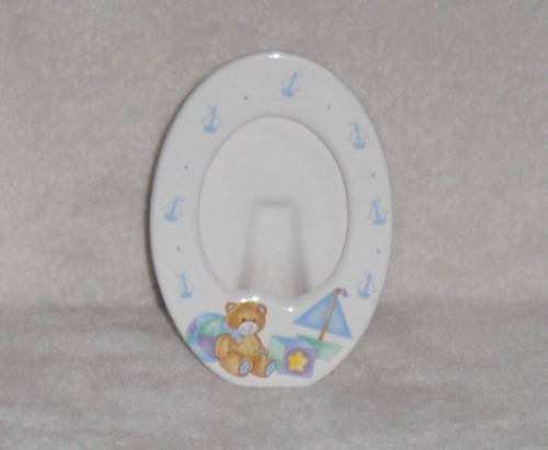 Russ Berrie Sailboat Bear Baby Picture Frame 6
