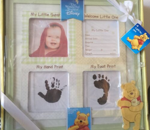 ??Disney Baby Winnie The Pooh My First Year Picture Frame By A.D. Sutton