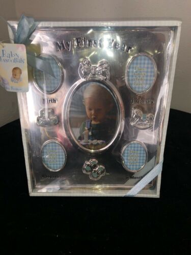 My First Year Baby Photo Frame- Birthday New Born Child Christening