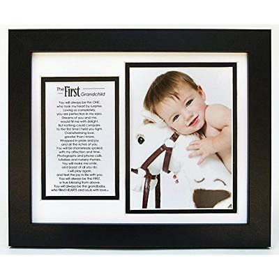 The Grandparent Gift Co. First Grandchild Photo Frame With Poem Baby