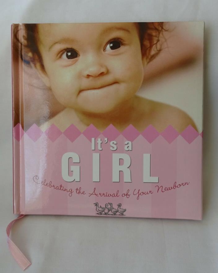 IT'S A GIRL - INSPIRATIONAL GIFT NEWBORN BABY BOOK NEW with TAG NWT