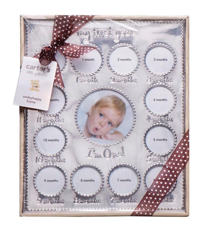 Carter's Year of Photos Frame - Silver by Carter's