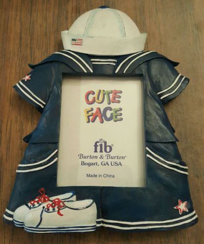 Cute Face Baby Sailor Picture Frame
