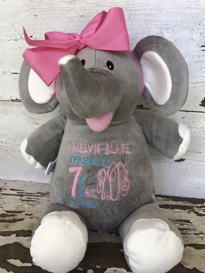 Personalized Custom MyDumble Stuffed Animals Gift with Monogram Name Your Design