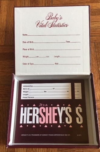 Hershey's Announcing Baby Box Its A Girl