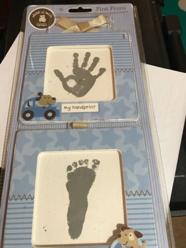 Babyprints Baby Handprint and Footprint Frame Kit For Baby Boy