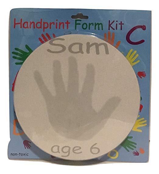 Large Hand Or Foot Print Keep Sake Mold For Infant Toddlers Children And Adults