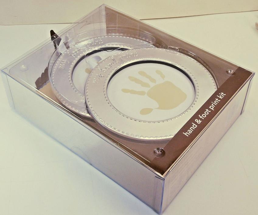 Carter's Baby Hand and Foot Print Kit with Frames New in Box