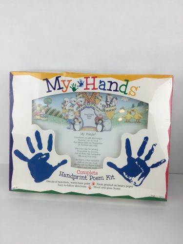 MY HANDS Complete Handprint Poem Kit (Noah's Ark)  NEW!