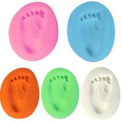 1pc Baby Hand Print Footprint Imprint Kit Casting Baby Air Drying Soft Clay Pare