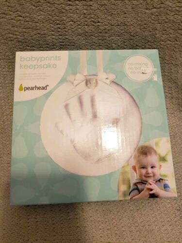 Pearhead Babyprints Keepsake Baby Handprint or Footprint Keepsake Ornament  NIB