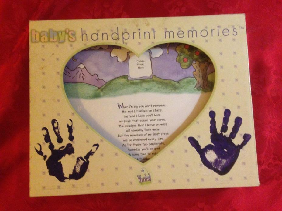 Baby's Handprint Memories by Tender Times