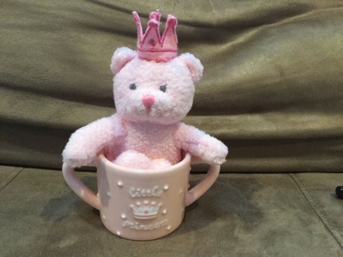 Russ Baby Precious Keepsakes Little Princess Mug And Bear