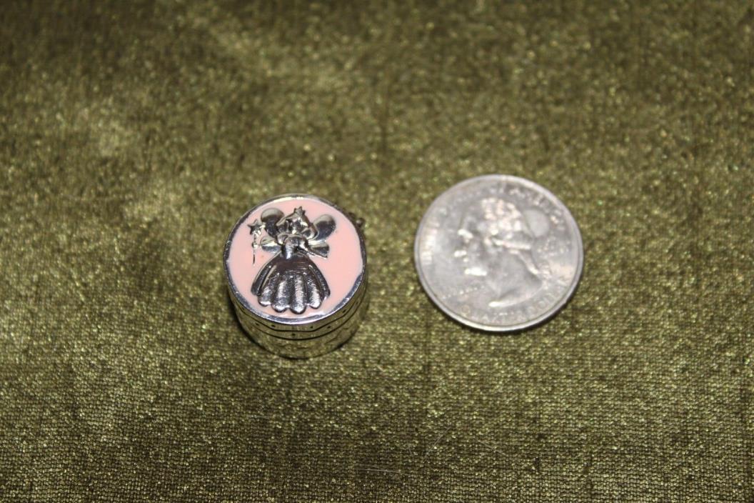 Tooth Fairy Box Wings Wand Girl Ganz Metal Pink Enamel Lost Tooth Child New