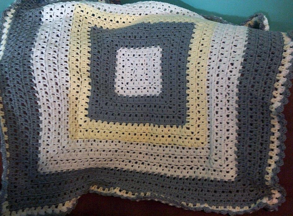 Handmade Crochet Baby Blanket 42