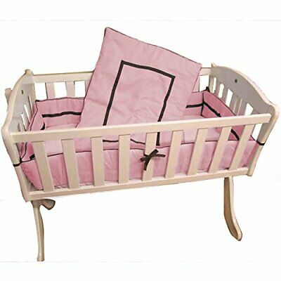 Babykidsbargains Friendship Cradle Bedding, Pink, 15