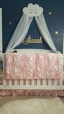 Levtex Home Baby Willow 5 Piece Crib Bedding Set, Pink BRAND NEW