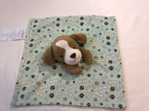 LITTLE MIRACLES DOG BONE PAW PRINT SECURITY BLANKET LOVEY