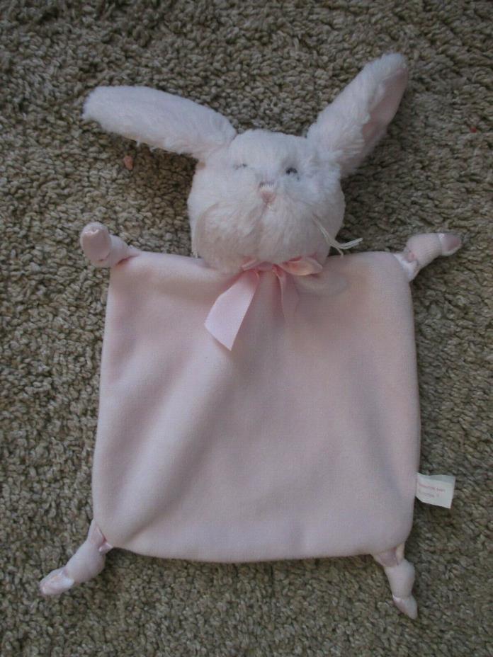 BEARINGTON SECURITY BLANKET Bunny Rabbit Wee Cottontail Pink LOVEY FURRY BLANKEY