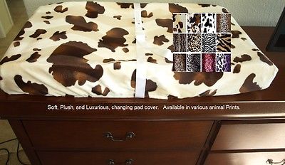 Animal Print Changing Pad Cover VARIOUS PRINTS