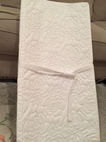 New Baby Plush Contoured Changing Pad  Rose Print (includes cover)