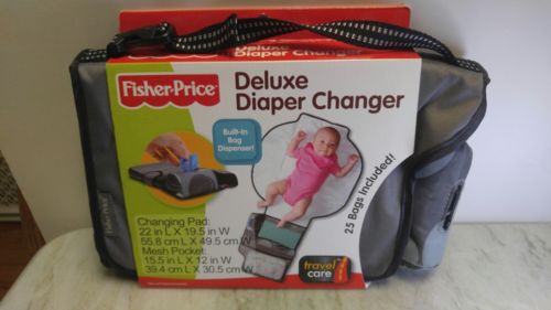 DELUXE DIAPER CHANGER ~Fisher-Price ~Travel Care ~NEW with original packaging
