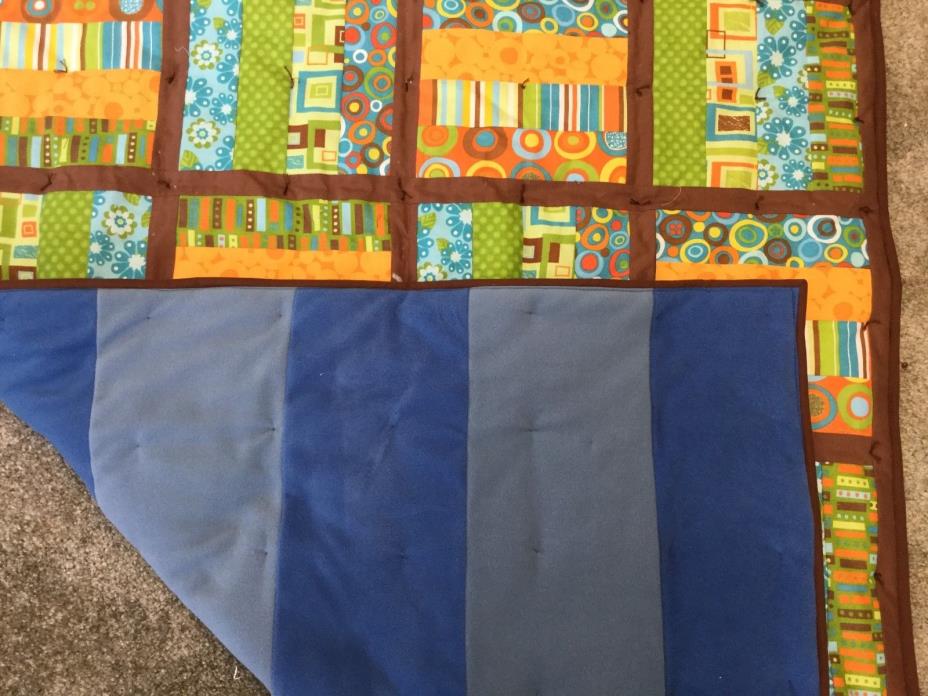 Kids Throw or crib quilt