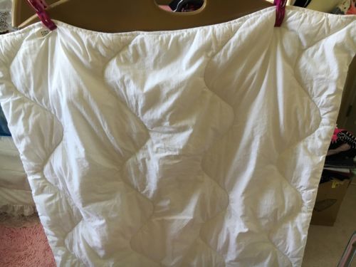 Farg Form Sweden White Baby Comforter