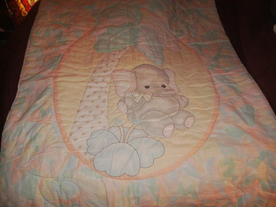 Elephant Baby Blanket 43
