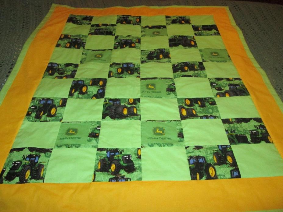 John Deere quilt, handmade new