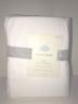 Fitted Crib Sheets Solid 2-pack Cloud Island White Cotton Oeko -Tec
