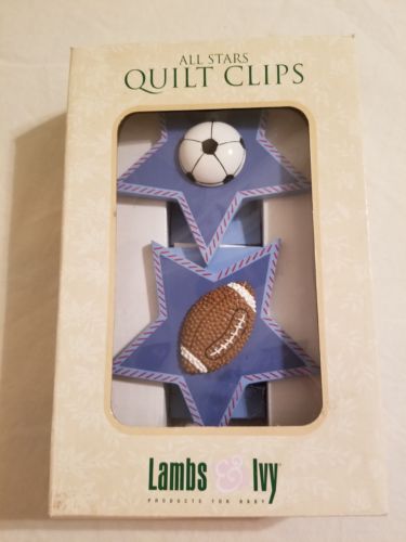 LAMBS AND IVY ALL STAR QUILT CLIPS NEW FACTORY SEALED