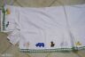 Pottery Barn Kids At the Zoo Lion Monkey Bird Animals crib skirt dust ruffle