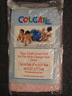 Colgate Standard FLAT Changing Pad Cover, PINK New