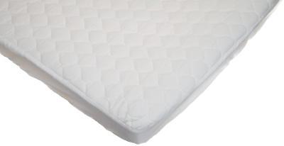 American Baby Company Waterproof fitted Quilted Portable/Mini Crib Mattress Pad